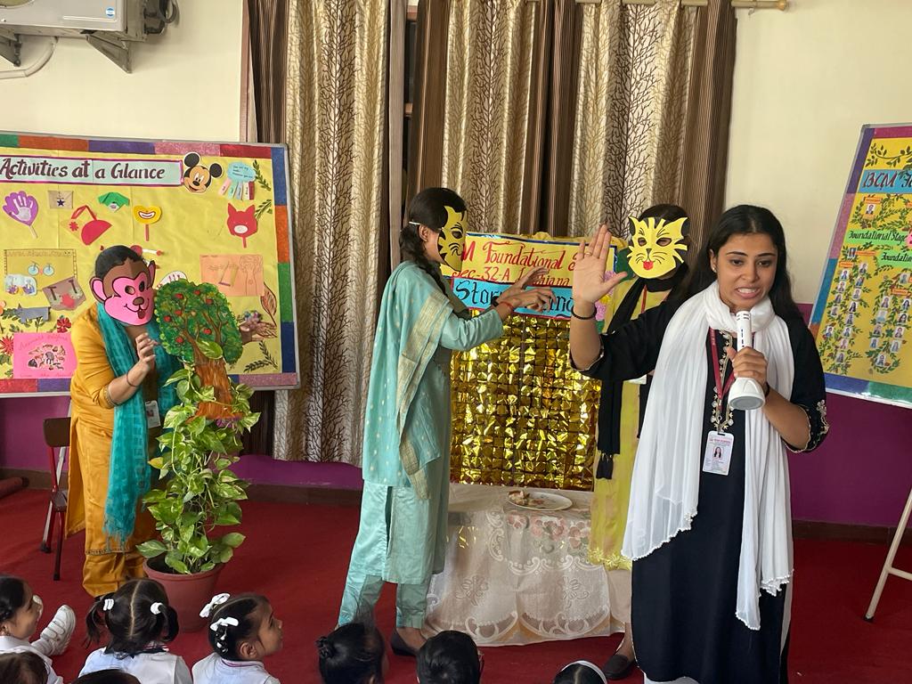 NURSERY II STORY DRAMATIZATION II VALUE OF THE MONTH II SHARING