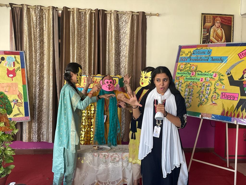 NURSERY II STORY DRAMATIZATION II VALUE OF THE MONTH II SHARING