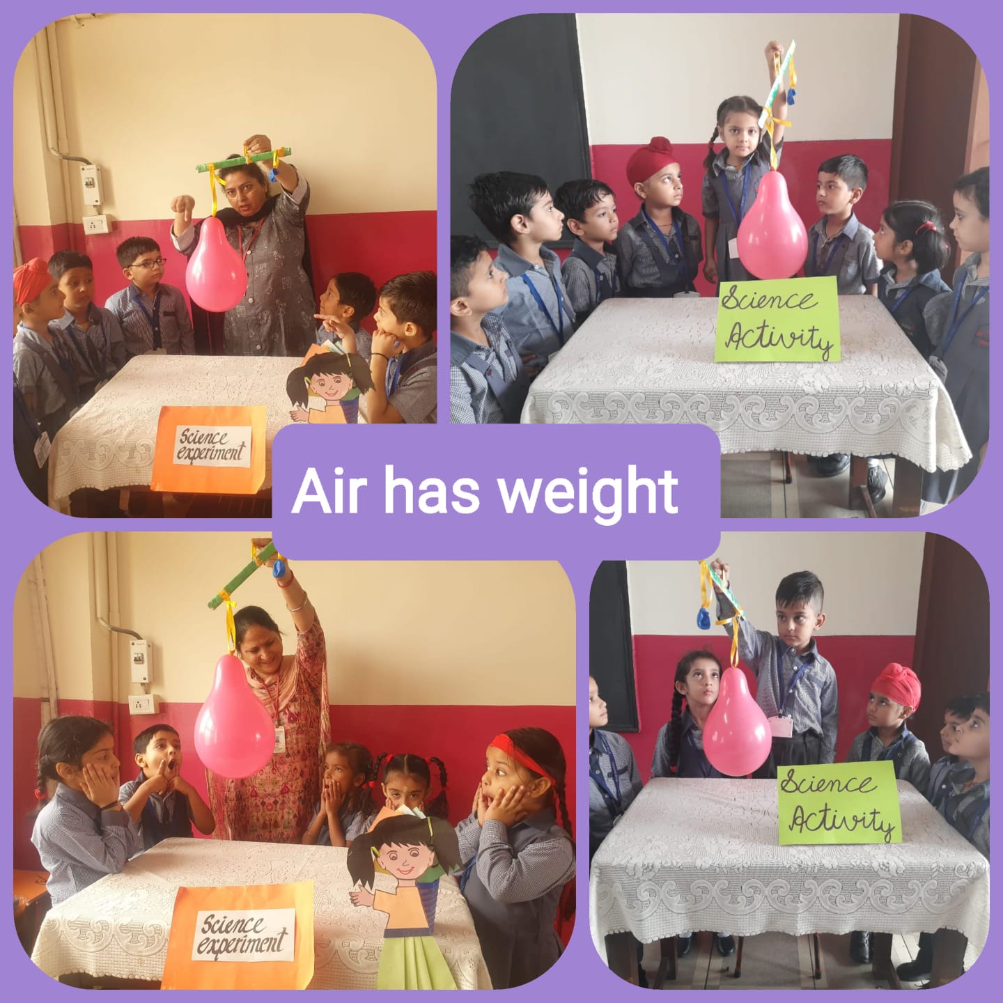 UKG II SCIENCE ACTIVITY II AIR HAS WEIGHT 