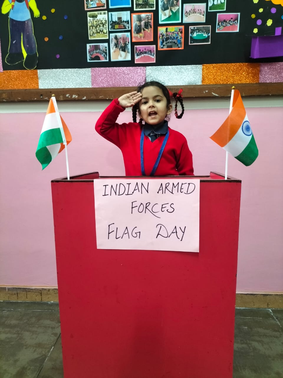 INDIAN ARMED FORCES FLAG DAY 