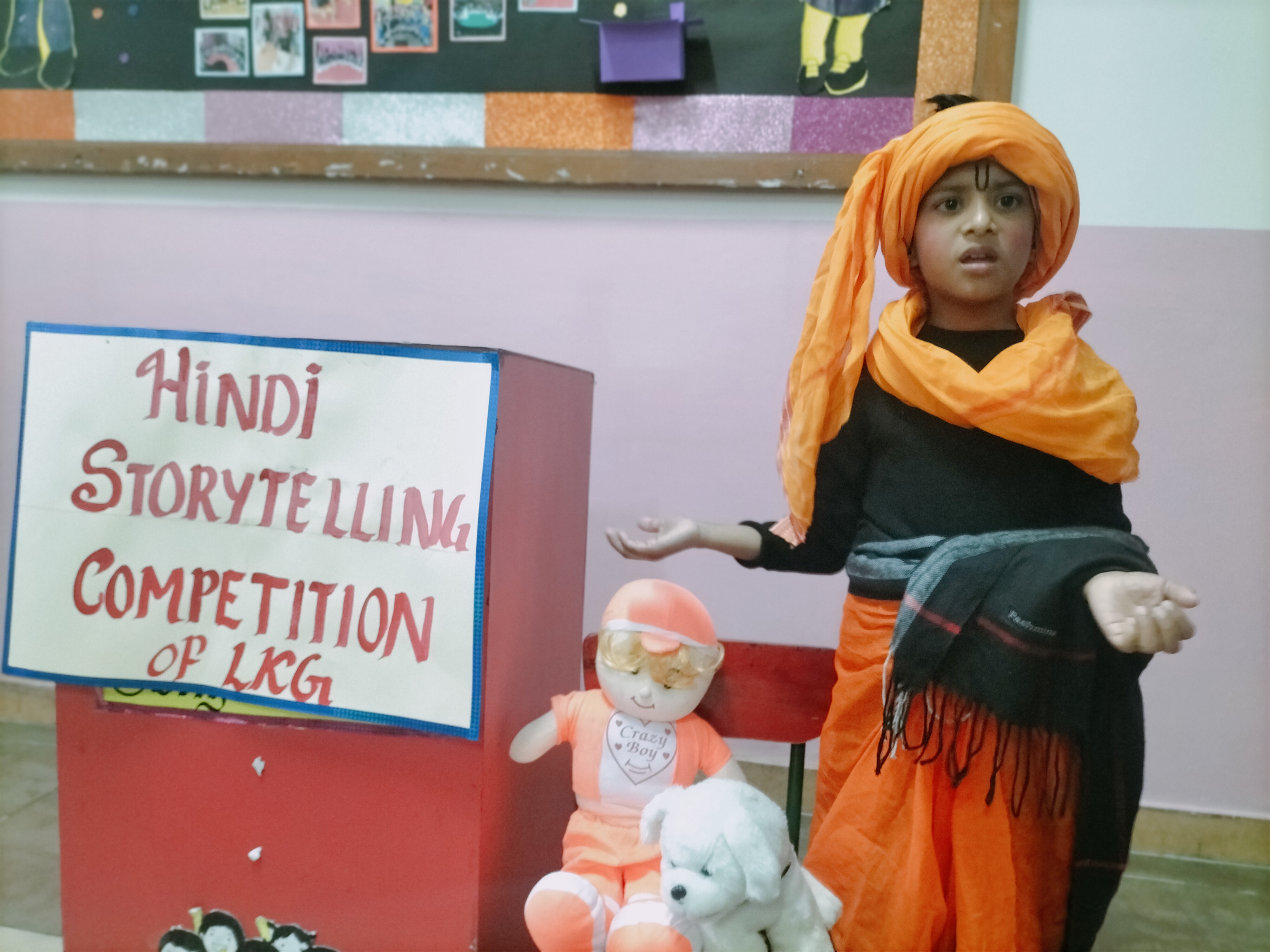 LKG II HINDI STORY TELLING COMPETITION