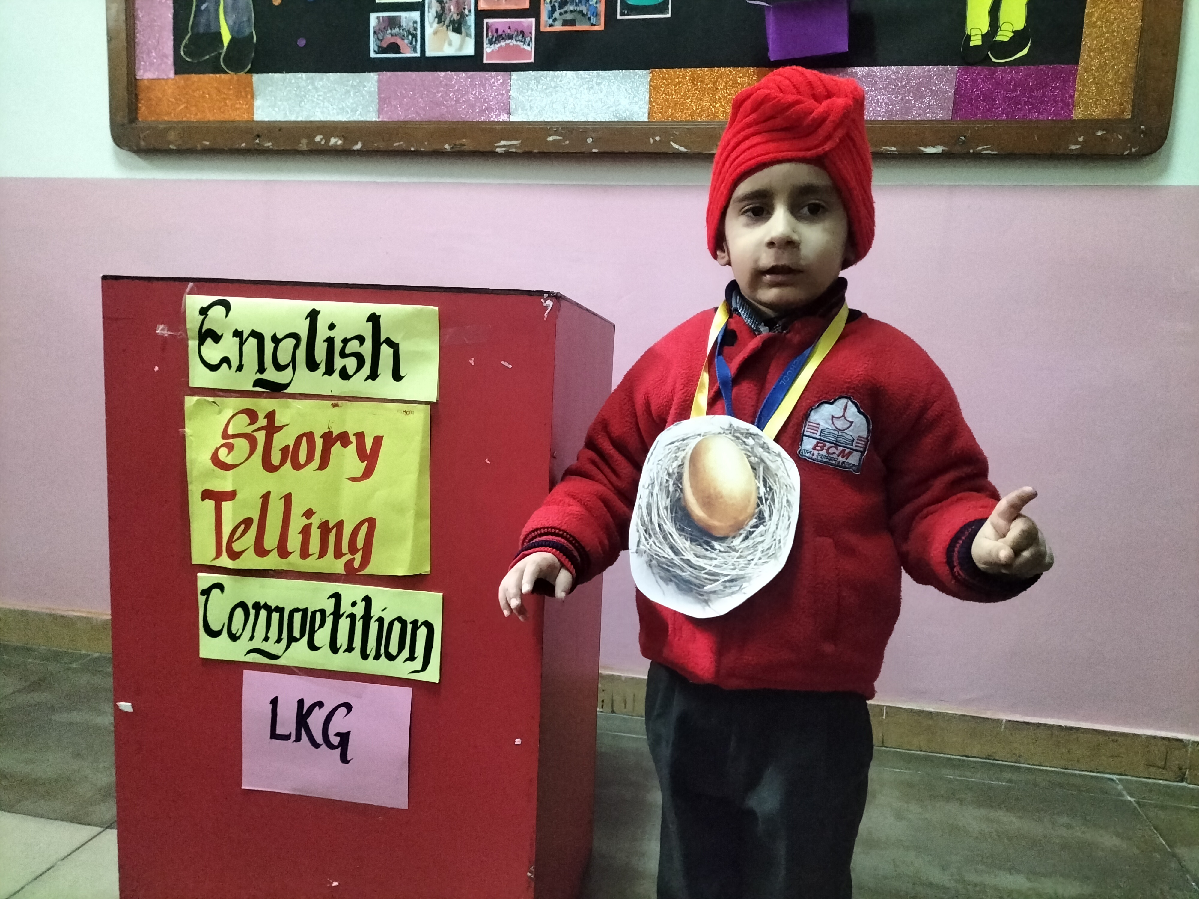 LKG II ENGLISH STORY TELLING COMPETITION