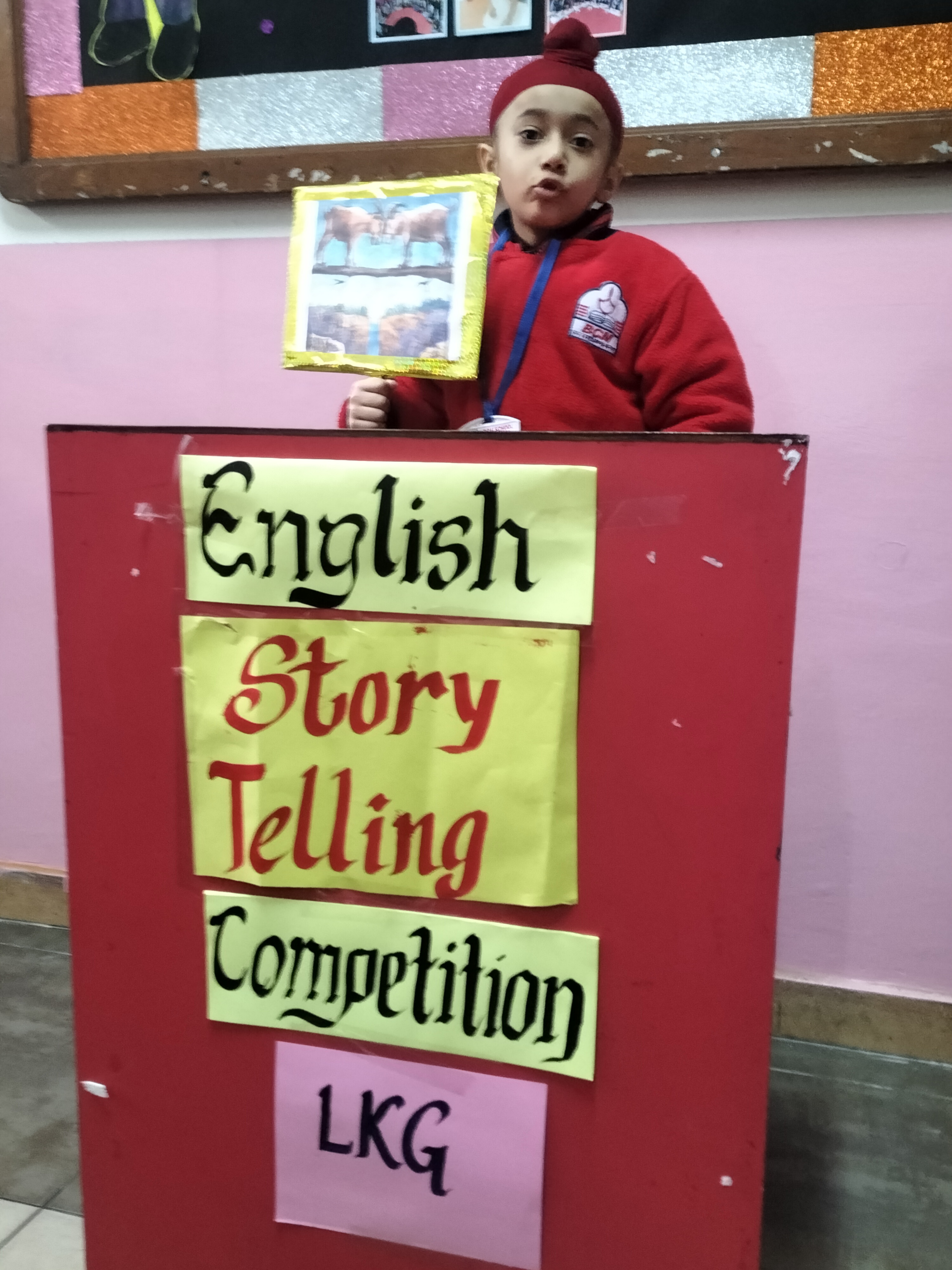 LKG II ENGLISH STORY TELLING COMPETITION