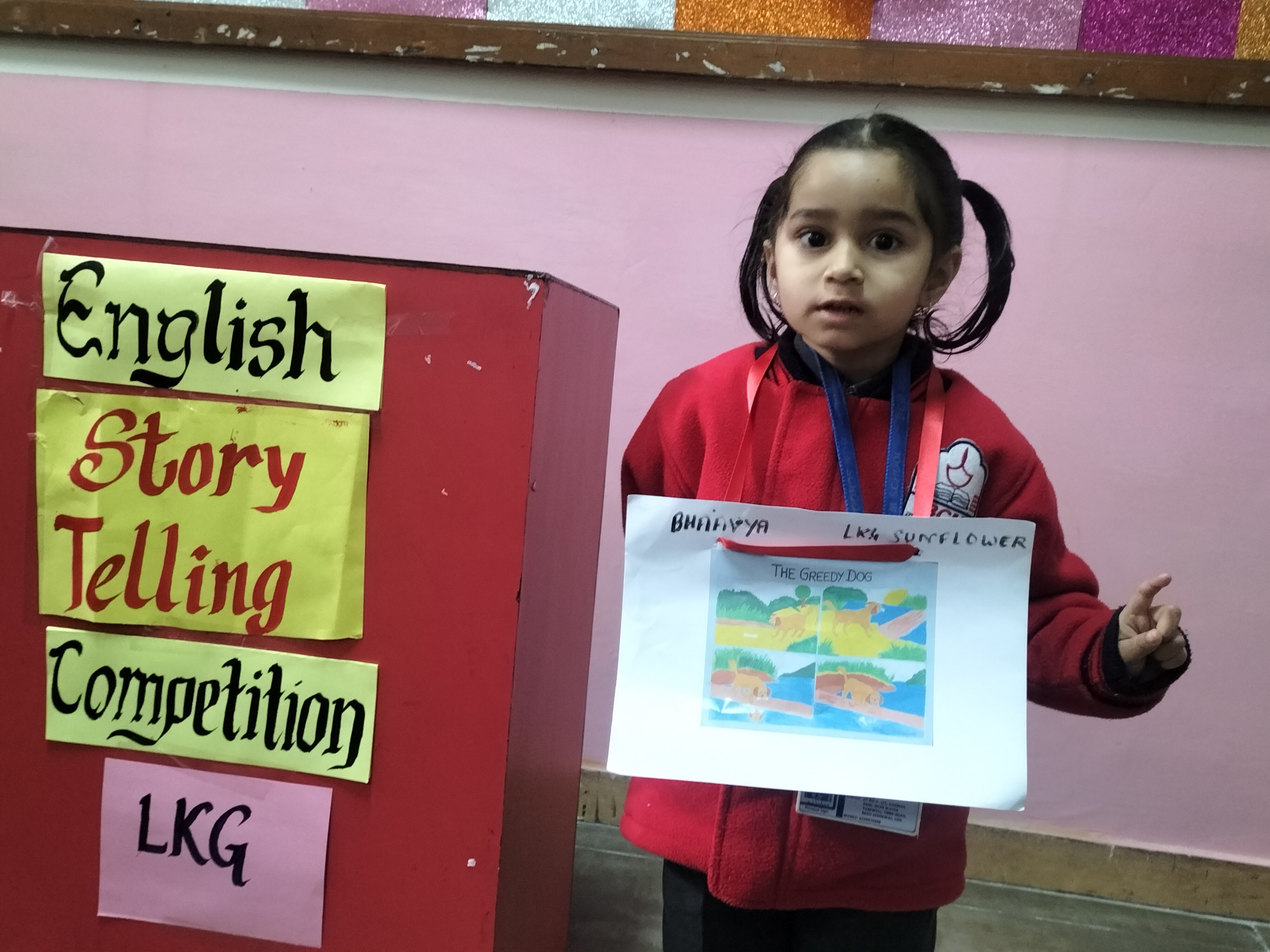 LKG II ENGLISH STORY TELLING COMPETITION