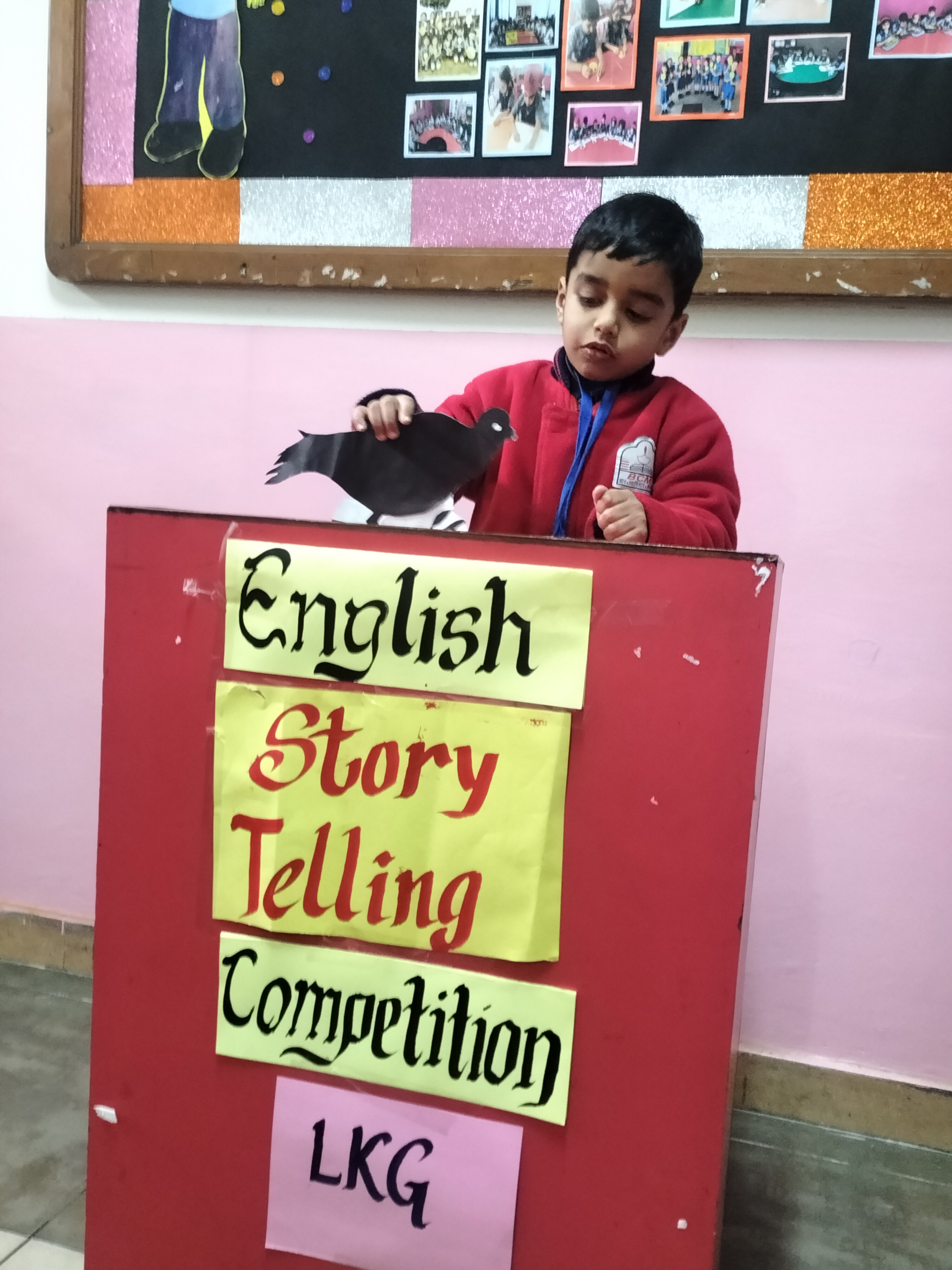 LKG II ENGLISH STORY TELLING COMPETITION