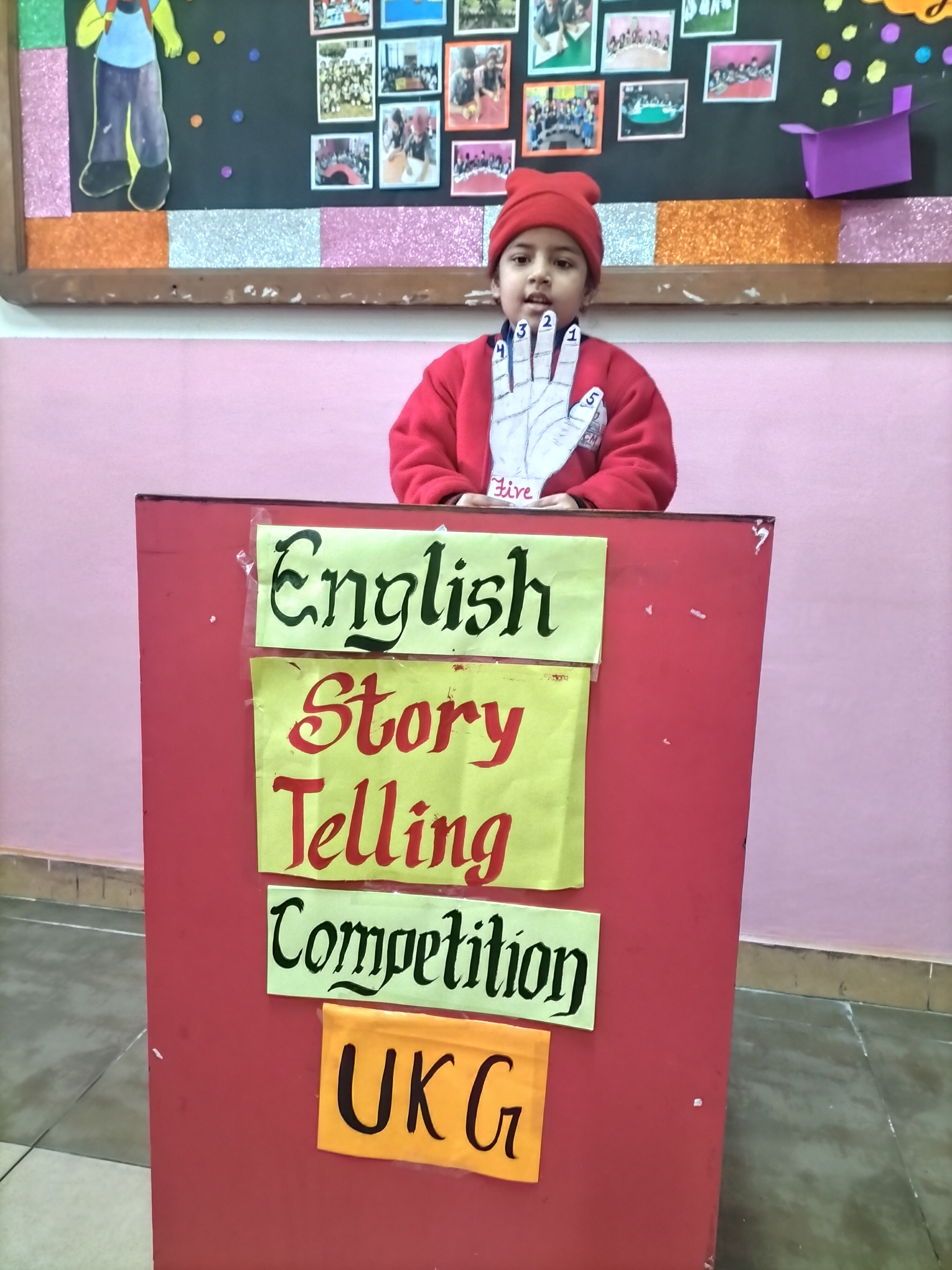 UKG II ENGLISH STORY TELLING COMPETITION